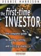 Image for The first-time investor  : the complete guide to buying, owning and selling shares