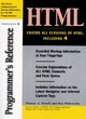 Image for HTML 4 Programmer&#39;s Reference