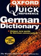 Image for The Oxford Quick Reference German Dictionary