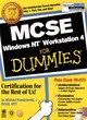 Image for MCSE Windows NT Workstation 4 for dummies