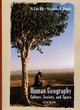 Image for Human geography  : culture, society and space