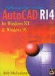 Image for Advancing with Autocad R14 for Windows 95 and Windows NT