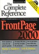 Image for FrontPage 2000  : the complete reference