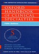 Image for Oxford Handbook of Clinical Specialities