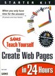 Image for Sams teach yourself to create Web pages in 24 hours