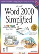 Image for Word 2000 Simplified