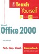 Image for Teach Yourself Microsoft Office 2000