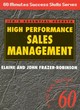 Image for High Performance Sales Management