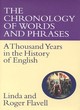 Image for The Chronology of Words and Phrases