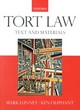 Image for Tort law  : text and materials