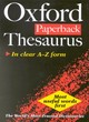 Image for The Oxford paperback thesaurus