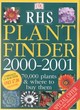 Image for RHS plant finder 2000-2001