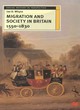 Image for Migration and Society in Britain, 1550-1830