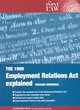 Image for The 1999 Employment Relations Act Explained