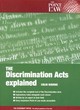 Image for The Discrimination Law Explained