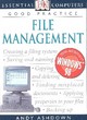 Image for Essential Computers:  File Management