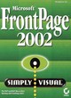 Image for Microsoft Frontpage 2002  Visual JumpStart