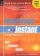 Image for FrontPage 2002 in an Instant