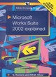 Image for Microsoft Works Suite 2002 explained