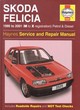 Image for Skoda Felicia service and repair manual  : models covered - Skoda Felicia hatchback and estate models, including special/limited editions 1.3 litre (1289 cc) and 1.6 litre (1598 cc) petrol engines, 1