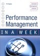 Image for Performance Management in a Week