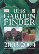Image for RHS Garden Finder 2003-2004
