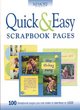 Image for Quick &amp; Easy Scrapbook Pages
