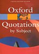 Image for The Oxford dictionary of quotations by subject