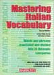 Image for Mastering Italian Vocabulary