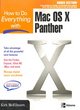 Image for How to do everything with Mac OS X Panther