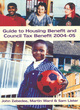 Image for Guide To Housing Benefit And Council Tax Benefit 2004/05