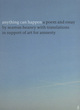 Image for Anything can happen  : a poem and essay