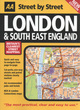 Image for AA Street by Street London and the South East