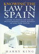 Image for Knowing the law in Spain  : a guide to Spanish law for the British property owner, resident or long-term visitor