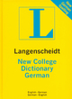 Image for Langenscheidt new college dictionary German  : English-German, German-English