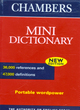 Image for Chambers mini dictionary