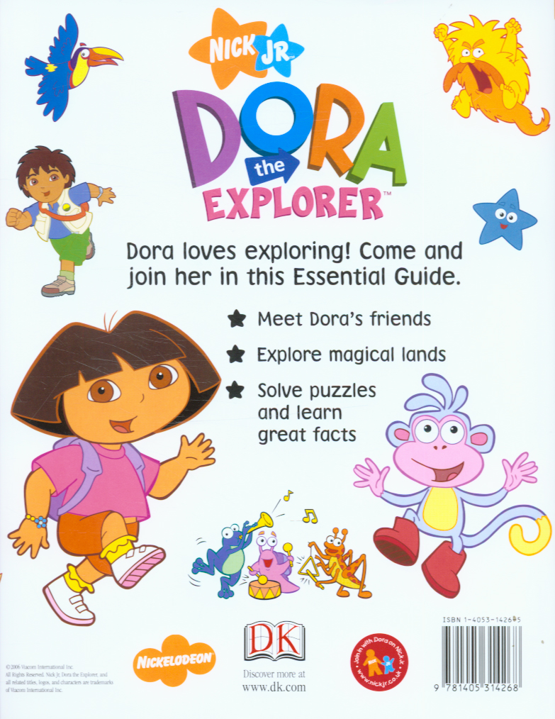 Dora the explorer : the essential guide by Bromberg, Brian (9781405314268)  BrownsBfS