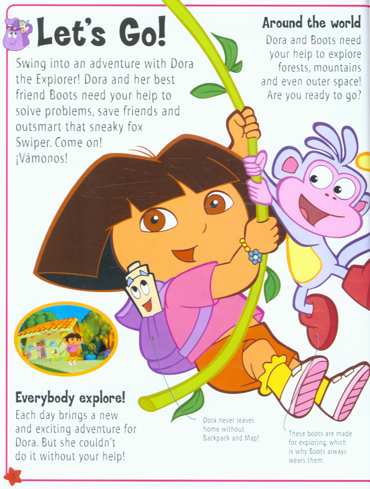 Dora the explorer : the essential guide by Bromberg, Brian (9781405314268)  BrownsBfS