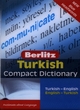 Image for Berlitz Turkish compact dictionary  : Turkish-English, English-Turkish