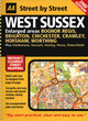 Image for West Sussex  : enlarged areas, Bognor Regis, Brighton, Chichester, Crawley, Horsham, Worthing