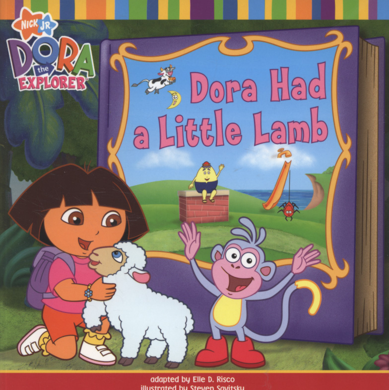 Dora Had A Little Lamb Map  Map of Atlantic Ocean Area