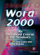 Image for Word 2000  : an advanced course for students