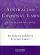 Image for Australian criminal laws  : critical perspectives