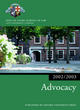 Image for Advocacy 2002/2003