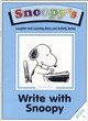 Image for Write with Snoopy