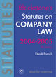 Image for Statutes on Company Law 2004/2005