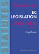 Image for EC Legislation 2004/2005