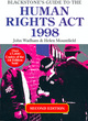 Image for Blackstone&#39;s Guide to the Human Rights Act 1998