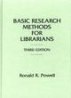 Image for Basic Research Methods for Librarians, 3rd Edition
