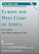 Image for Tide tables 2001  : Europe and West Coast of Africa, including the Mediterranean Sea : Europe and West Coast of Africa, Including the Mediterranean Sea